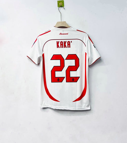 Ac milan 2006-07 away Kaka half sleeves retro