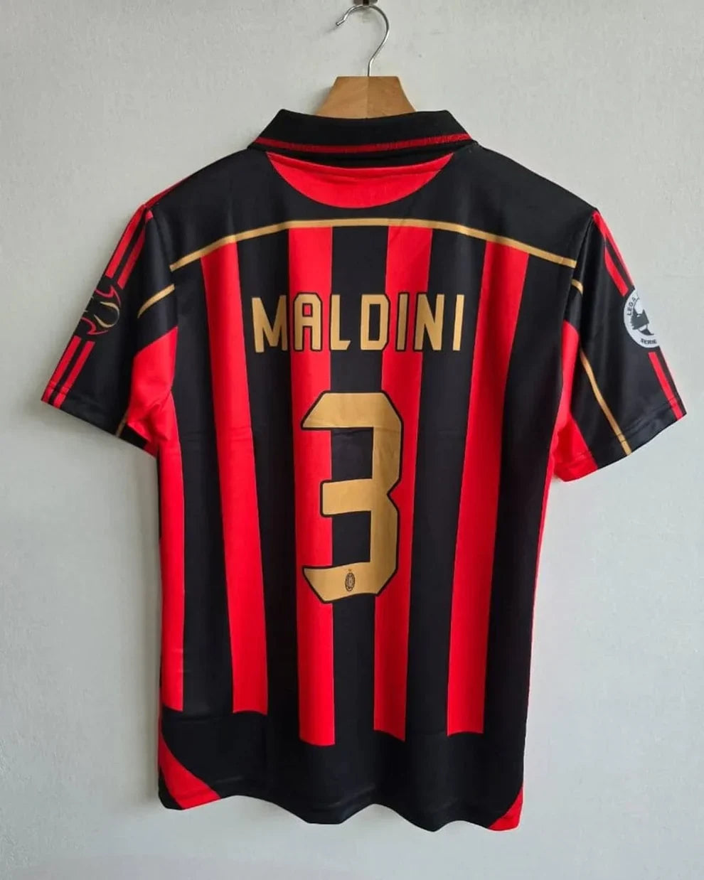 Ac milan 2006-07 Maldini half sleeves retro