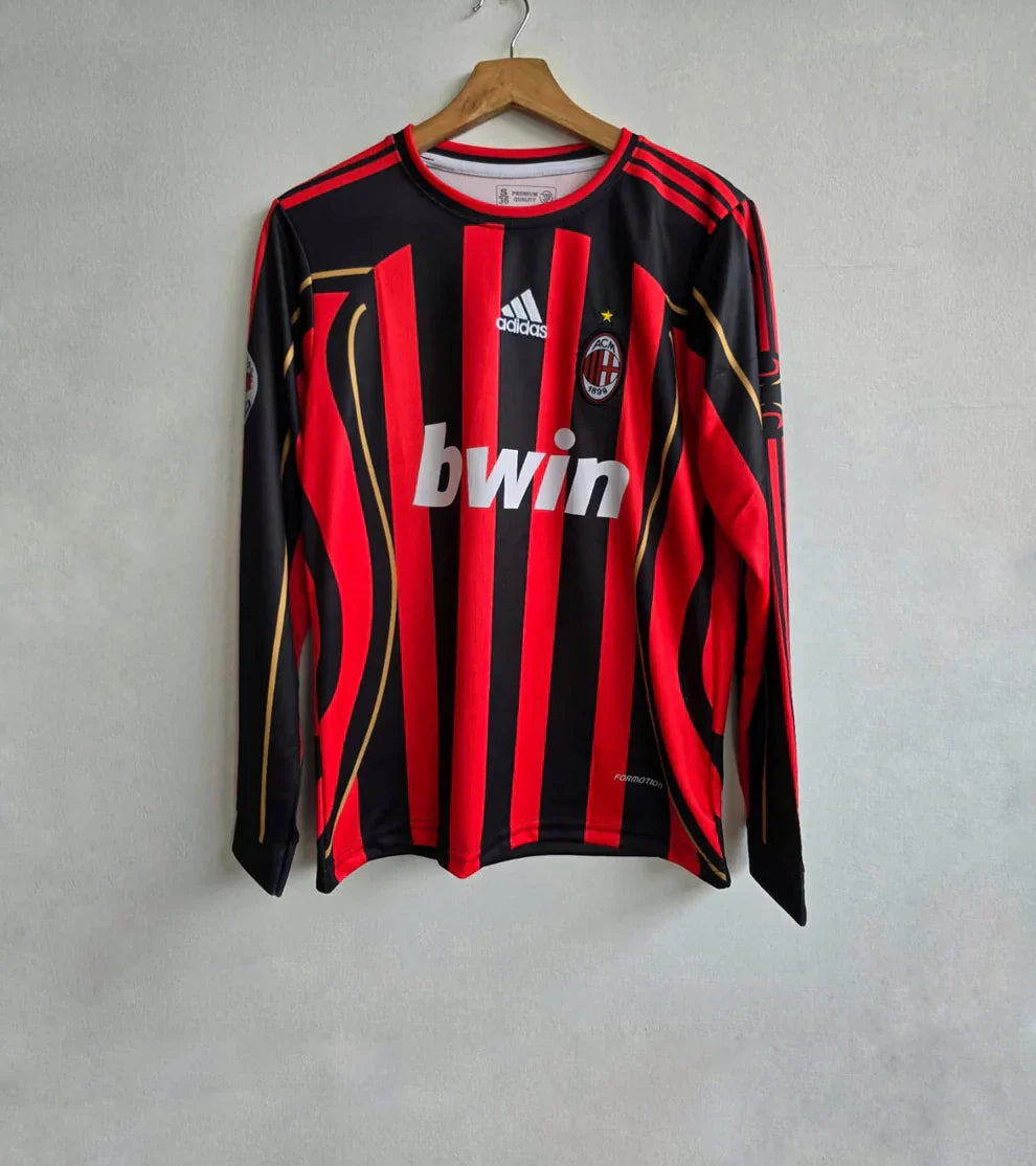 Ac Milan 2006-07 home Maldini full sleeves retro
