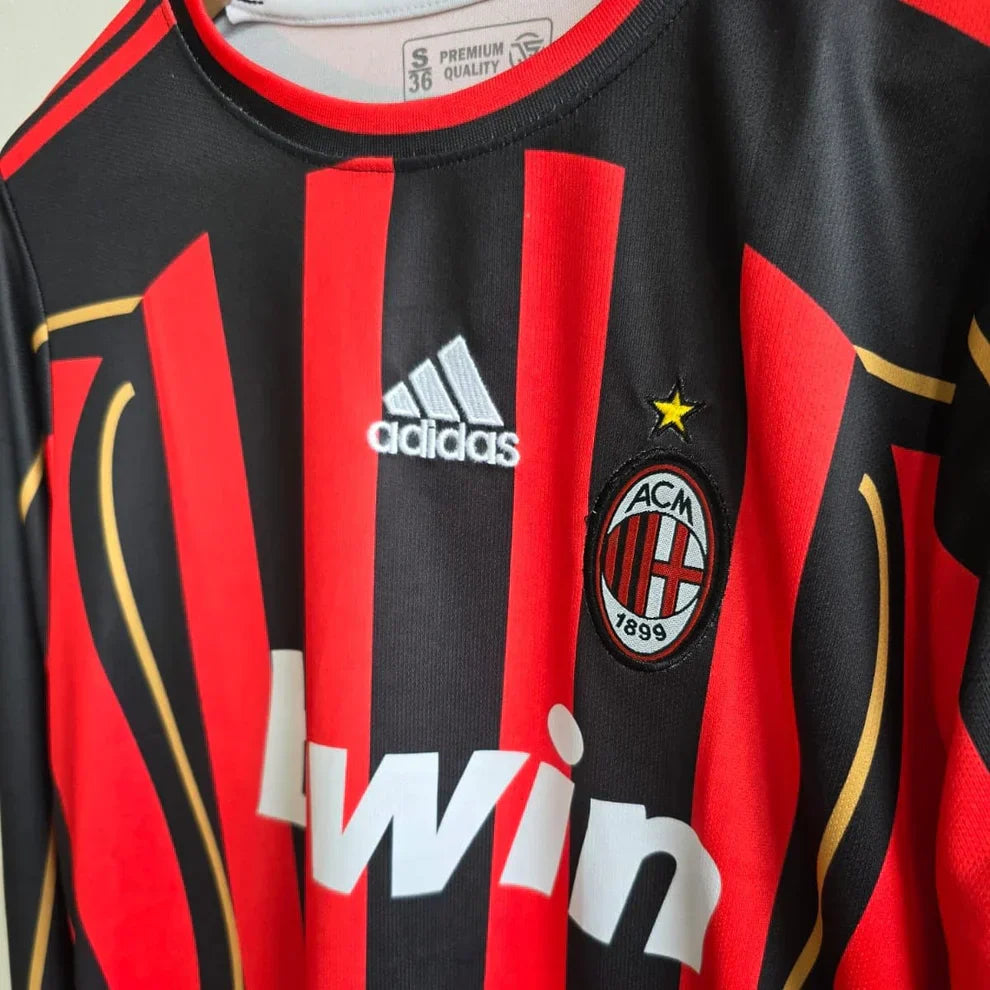 Ac Milan 2006-07 home Maldini full sleeves retro