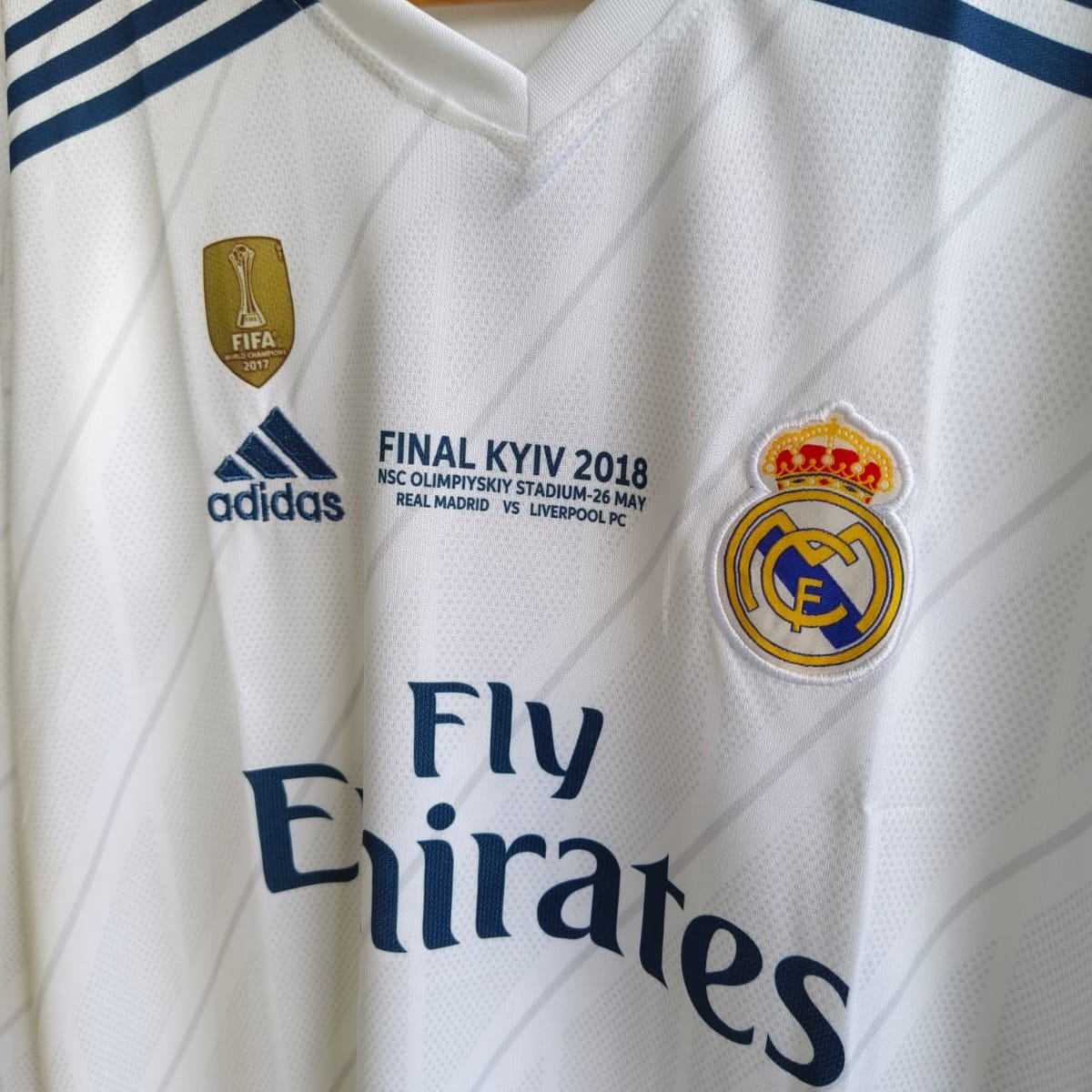 Real madrid 2018-19 Ronaldo full sleeves retro