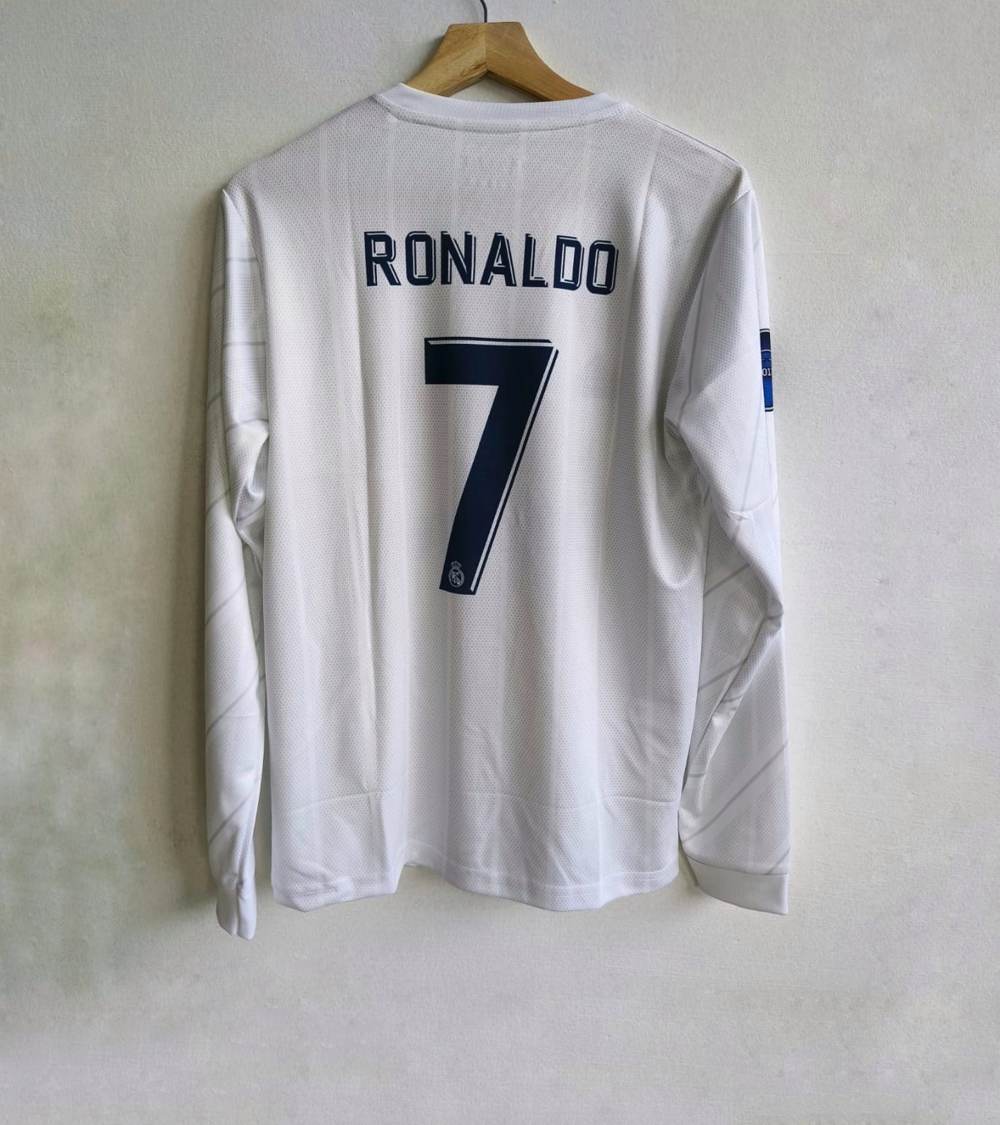 Real madrid 2018-19 Ronaldo full sleeves retro