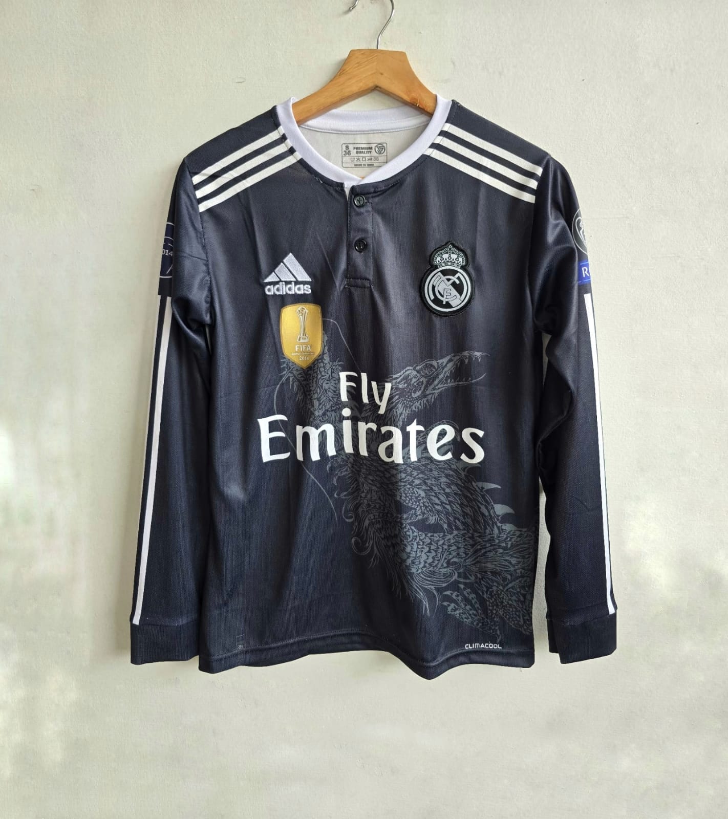 Ronaldo Dragon real madrid full sleeves retro