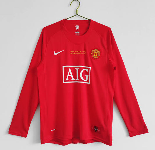 Manchester united 2008-09 ronaldo full sleeves retro