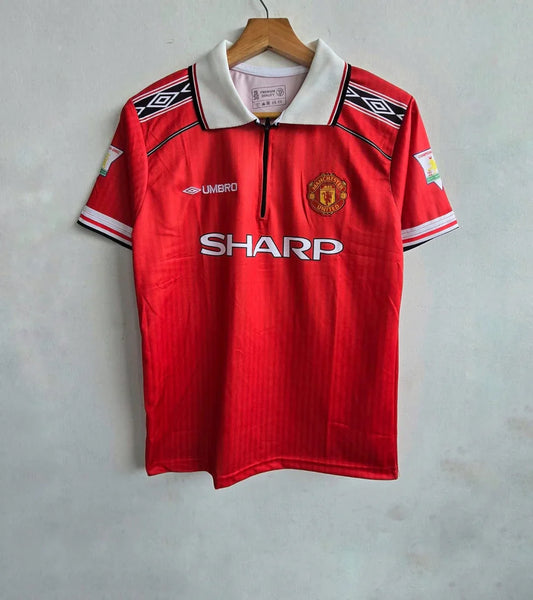 Manchester United 1998-99 D. Beckham half sleeves